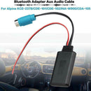 Car Bluetooth Aux Adapter Music Receiver Module Audio Stereo