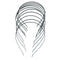 10Pcs 3mm Blank Headbands Metal Hair Band Lots DIY Accessories Black