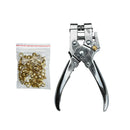 Punch Pliers Set Multiple Use With Hollow Rivets Hand Tool Eyelet Setting