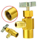 1/4 Sae M14 Thread Adapter R-134A Automotive Air Conditioner Refrigerant Ca