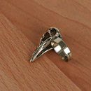 1Pc Gothic Punk Rock Joint Armor Ring Knuckle Finger Claw Ring Bird's Head R Ew
