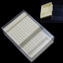 168Holes Dental Bur Block Holder Autoclave Disinfection Box Sterilizer Case Tool