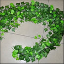 Artificial Wall Hanging Ivy Leaf Leave.Vine 8.2feet Home Garden Decor   JR