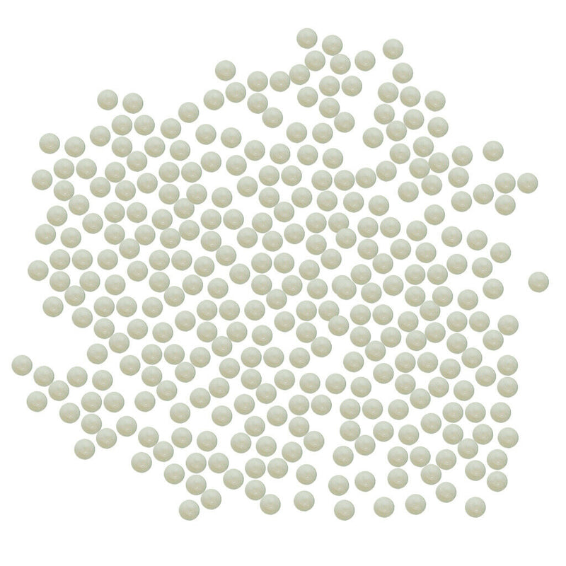 350pcs Translucent Marble Balls 10mm Earring Stones Supplies for Jewelry Making