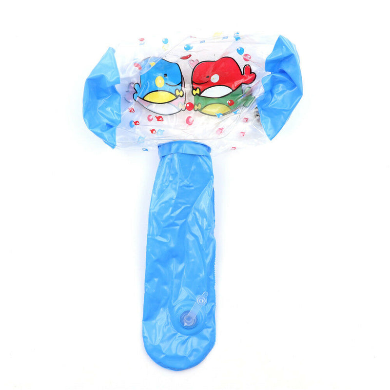 Cartoon Inflatable Hammer Air Hammer With Bell Kids Children Blow Up Toys LJ
