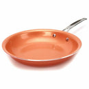 Non-Stick Frying Pan Copper Red Pan Induction Frying Pan Frying Pan Saucepa