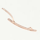 3x Metal Skinny Hair Clip Barrette Girl Hair Grip