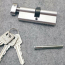 X70 SilverTone Cylinder Hardware Indoor Aluminum Security Gate Door  Dwgp