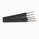 10pcs Artist Weasel Hair Brush Pen for Gouache Watercolor Paint Oil Painting Set