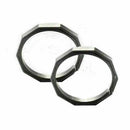 Titanium Alloy Carabiner Hanging Buckle Key Ring Quickdraw Kit*` Keychain E P7L3