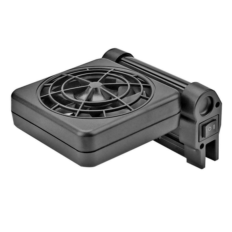 Aquarium Cooling Fan Multi-angle Temperature Control Fish Tank Cooler (S)