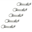 100Pcs Engraving Aluminum Portable Can Opener, Key Chain Ring Opener, Resta