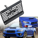 New Front Bumper Tow Hook License Plate Frame Holder Relocator Mounting Bra Y1D6