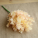 Orange Artificial Plastic Small Leaves Plant Eucalyptus Grass Home Wedding Decor