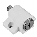 Zinc Alloy Child Safety Sliding Window Restrictor Press Lock with 2 Keys A
