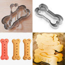 3Pcs Stainless Steel Bone Cookie Mould Cutter Fondant Biscuit Pastry Baking  Cy
