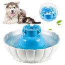 2.1L Ceramic Cat Water Fountain Replacement Filter, 4Pcs Premium Cotton ActiI6P2