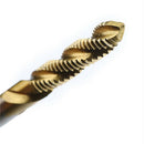 5Pcs/Set Titanium Spiral Flut-e Tap M3 M-4 M5 M6 M8 High Speed Steel HSS Screw