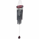 Wind chimes and clocks sound tube 27 wood metal feng shui garden home decor