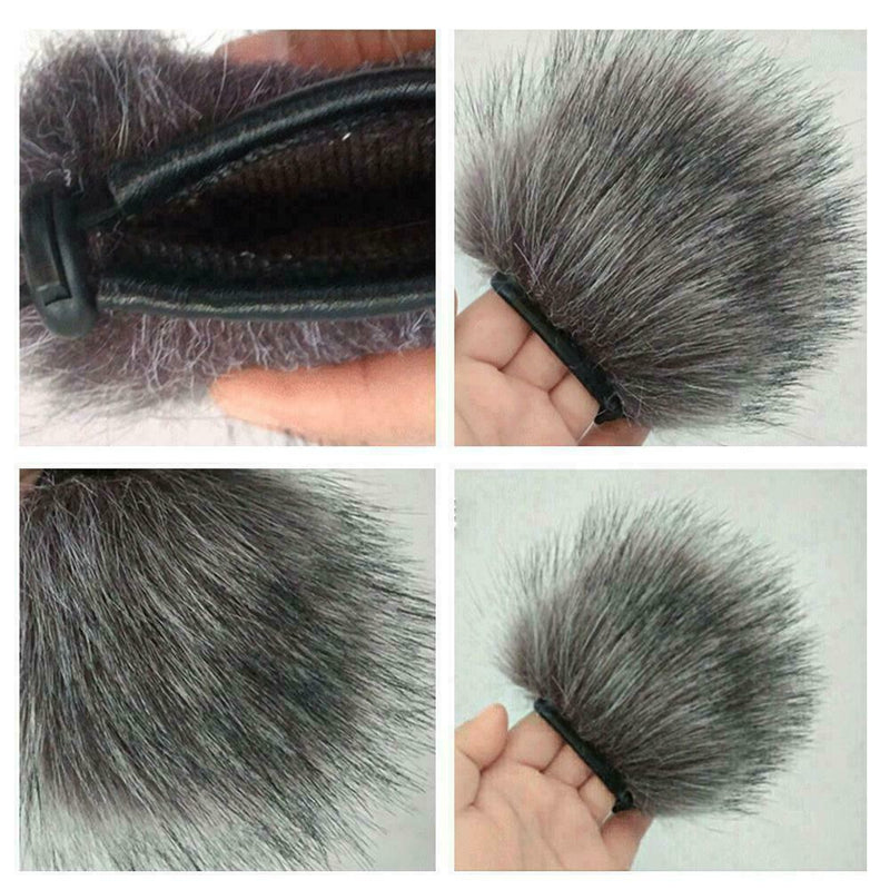 1 X Voice Recorder Windproof Fur Sleeve For Zoom H5 Recorder Handheld Video D7X6