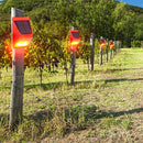 Solar Infrared Detector Lamp Waterproof Garden Remote Motion Sensor Alarm Light