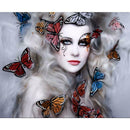 5D DIY Full Drill Diamond Painting Cross Stitch Embroidery Kit (Beauty04)