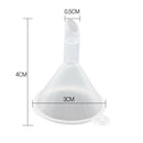 20Pcs Mini Plastic Funnel Perfume Diffuser Liquid Oil Empty Bottle Filler Hopper