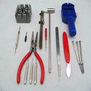 16 Piece Watch Repair Kit Set & Wrist Strap Adjust Pin Tool Kit Back Remover Fix
