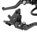 1 Pair Motorcycle 7/8'' 22mm Front Brake Clutch Master Cylinder Lever Set