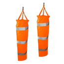 2pcs 40" Aviation Windsock Airport Patio Lawn Wind Bag w/ Reflective Grommet
