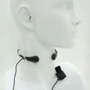 Throat Microphone Vibration Headset Earpiece for Two Way Radio Baofeng Uv-5