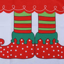 Non-woven Lady Cute Christmas Printing Apron Xmas Dinner Cooking Apron