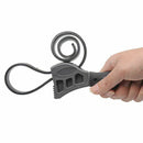 500mm Multitool Universal Wrench Black Rubber Strap Adjustable Spanner For  F6C1
