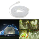 5V USB LED Strip Tent Lantern Lights Waterproof for Home Party  Warm White