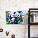 5D DIY Full Round Drill Diamond Painting Butterfly Panda Cross Stitch Kit