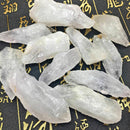 50g Natural Raw White Clear Point Quartz Crystal Heal Stone Rock Specimen Gift