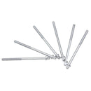 6Pcs Screw Rods 110mm Drum Long Screw Drum Tight Screw Tension Rods Percuss