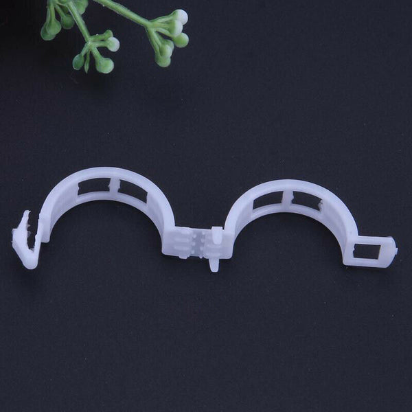100PCS Tomato Garden Plant Support Clips Garden Ornaments for Trellis Twine