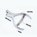 Home DIY Garment seam Pattern Notcher Pro Designer Tailors Steel Sewing Pli K6M4