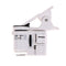 60X mobile phone microscope macro lens zoom micro camera clip with led-light M&E