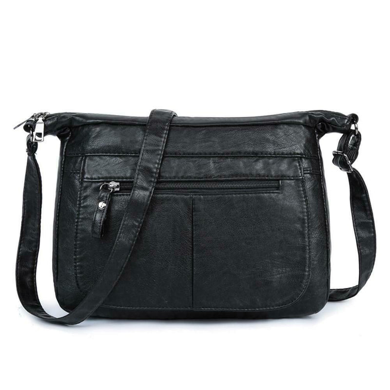 Fashion Women Leather Shoulder Messenger Bag Large Capacity Handbag Purse