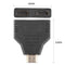 HDMI Port Male to 2 HDMI Female 1 In 2 Out 1080P Splitter Adapter Converter