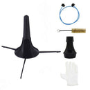 6 in 1 Trumpet Maintenance Cleaning Tool Kit Trumpet Stand 1Pcs Brushes +Mu L9H4