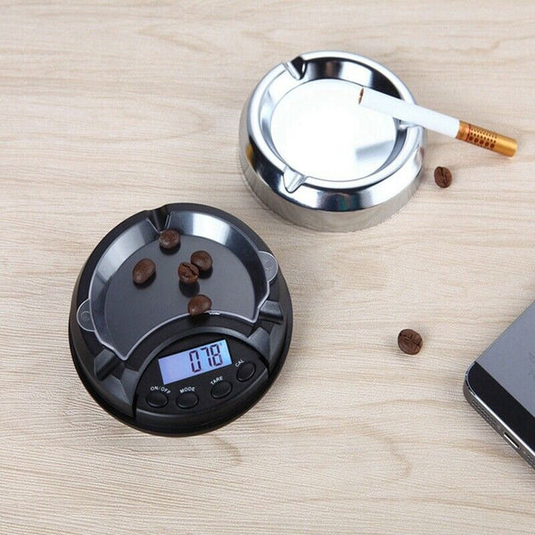 Ashtray Pocket Scale 0.01-200G Mini Compact Digital Lcd Weigh Electronic Me J5H3