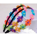 25mm Mixed Daisy DIY Appligue,Trimmings,Wedding Lace Ribbon 6 Yards