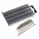 20x 0.3-1.6mm Tiny Mini Micro HSS Twist Drill Bit Set Drilling Craft Wood Tool