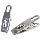 1X(40 Pieces Of Stainless Steel Clothespin Metal Clip Socks Clip Clothespin
