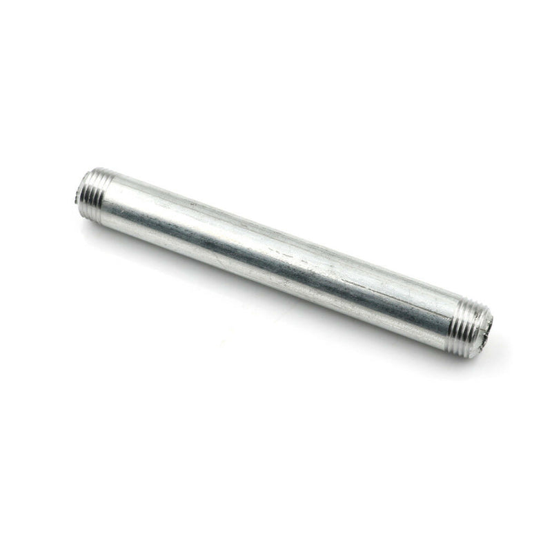 1/2" DN15 Male Threaded Stainless Steel SS 304 Pipe Fittings 150MM Length 3c