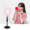 4.7'' White LED Ring Light for Streaming Makeup Camera Video Studio Flashes
