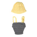 Newborn Baby Infant Crochet Knitted Hat Suspender Pants Photography Props
